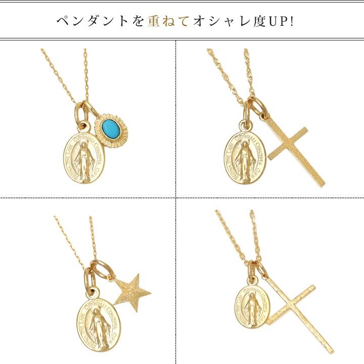 ペンダントトップ 18金 k18 18金ネックレス ペンダント レディース メンズ マリア メダイ 18k ネックレス トップ チャーム 18金ペンダントトップ ゴールド｜devas｜08