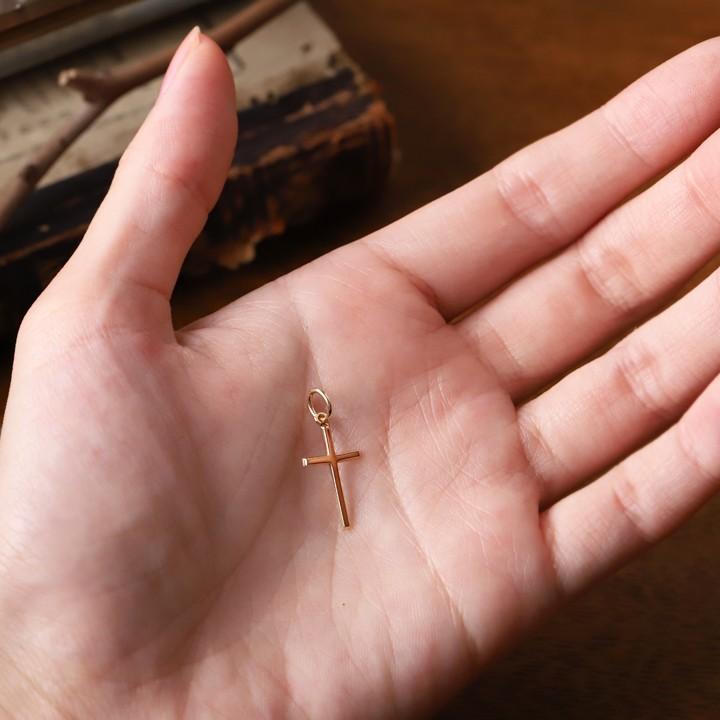 DEVAS ペンダントトップ 18金 k18 18金ネックレス クロス ペンダント