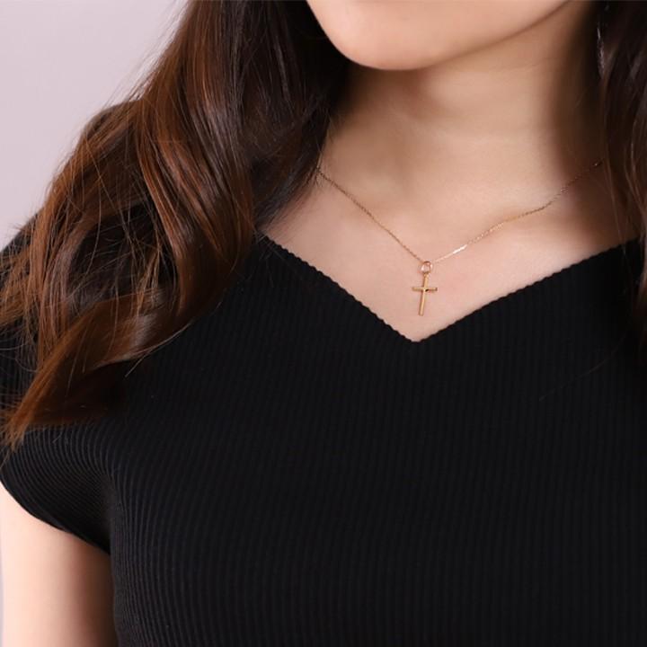 DEVAS ペンダントトップ 18金 k18 18金ネックレス クロス ペンダント