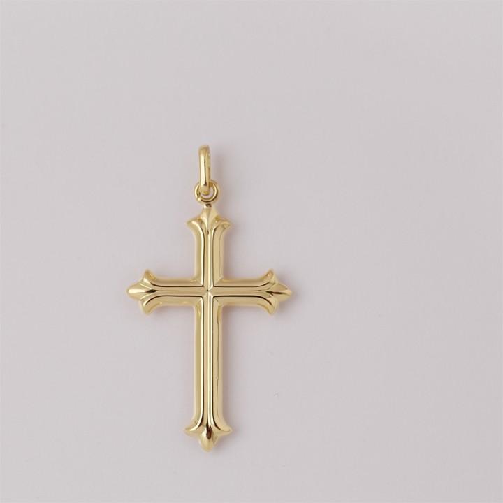 【土日限定1500円OFFクーポン有】 ペンダントトップ 18金 k18 18金ネックレス ペンダント メンズ ゴシック クロス 18k トップ 18金ペンダントトップ | DEVAS | 02