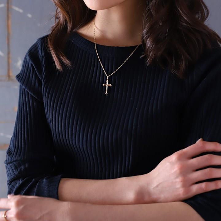 【土日限定1500円OFFクーポン有】 ペンダントトップ 18金 k18 18金ネックレス ペンダント メンズ ゴシック クロス 18k トップ 18金ペンダントトップ | DEVAS | 07