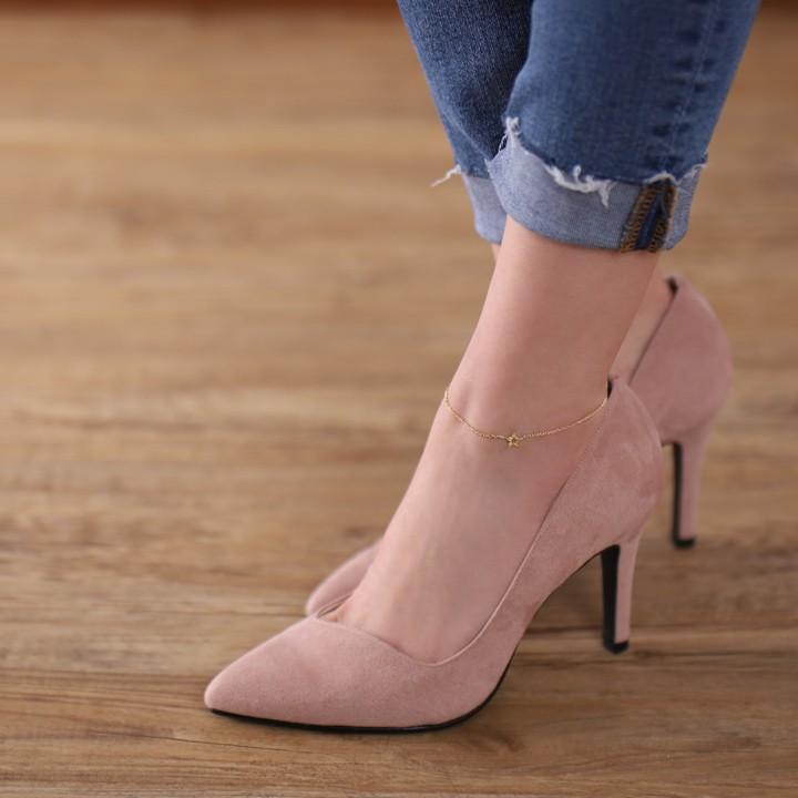 【土日限定2000円OFFクーポン有】 18金 アンクレット k18 18k レディース スター 星 18金アンクレット シンプル 普段使い 18 金 チェーン | DEVAS | 08