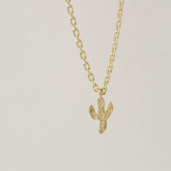 【土日限定2000円OFFクーポン有】 18金 アンクレット k18 18k レディース サボテン 18金アンクレット シンプル 普段使い 18 金 チェーン | DEVAS | 03