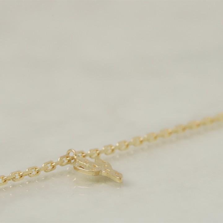 【土日限定2000円OFFクーポン有】 18金 アンクレット k18 18k レディース サボテン 18金アンクレット シンプル 普段使い 18 金 チェーン | DEVAS | 04