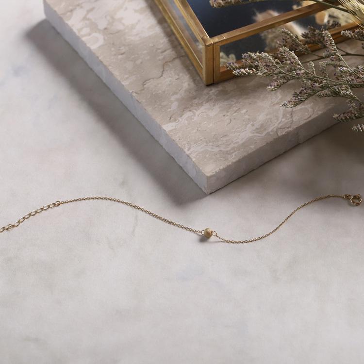 【土日限定1500円OFFクーポン有】 18金 ブレスレット k18 18金ブレスレット 18k レディース ボール 0.9mm チェーン ブレスレットレディース | DEVAS | 01