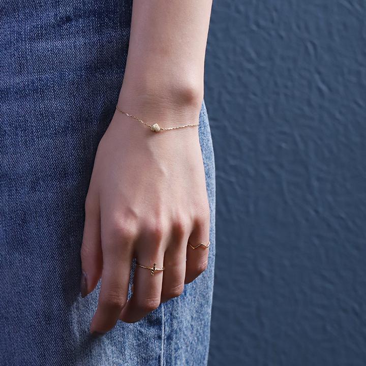 【土日限定2000円OFFクーポン有】 18金 ブレスレット k18 18金ブレスレット 18k レディース ハート 0.9mm チェーン ブレスレットレディース | DEVAS | 07