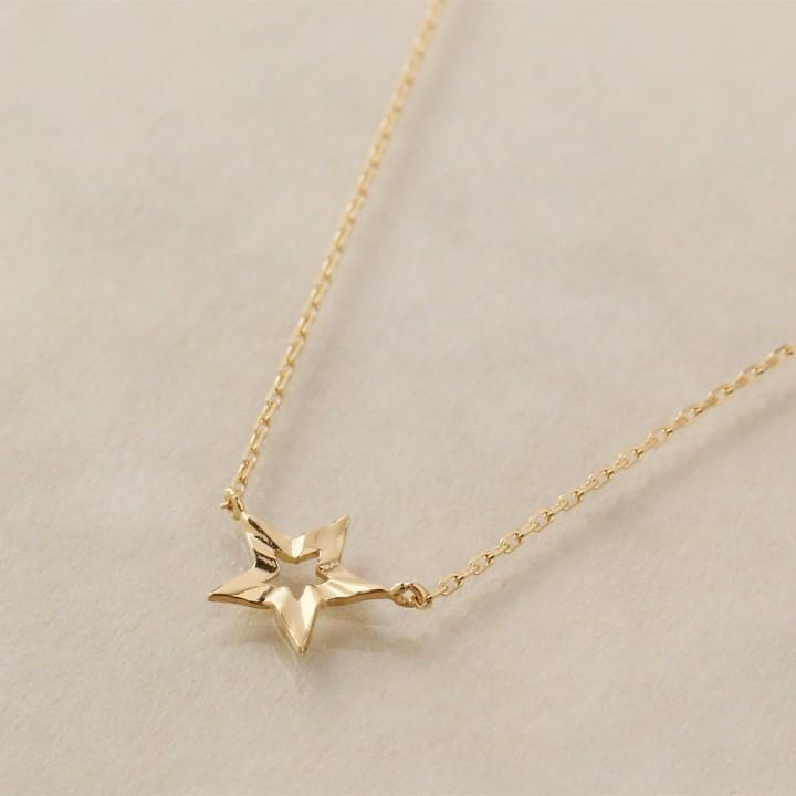 【土日限定2000円OFFクーポン有】 18金 ブレスレット k18 18金ブレスレット 18k レディース 星 スター オープンスター チェーン ブレスレットレディース | DEVAS | 04