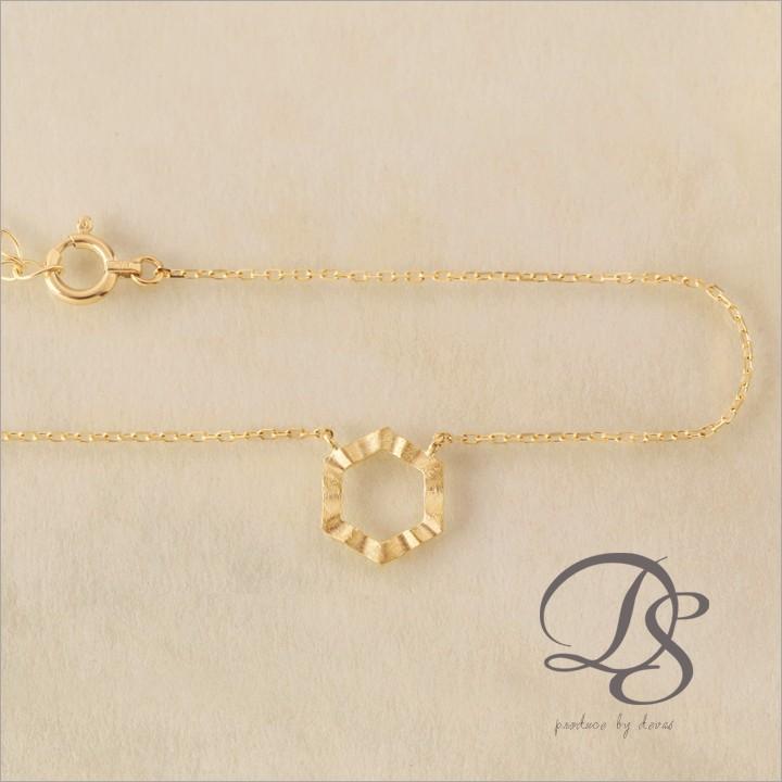 レディース用【4日限定掲載　0時削除】ブレスレット　18k 刻印　19cm DEVAS 8月土日限定 7%クーポン▽ 18金 ブレスレット k18 18金