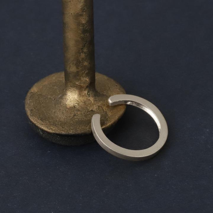 プラチナイヤーカフ プラチナ イヤカフ フラット 角状 レディース ノンホール ピアス Pt950 片耳 ノンホールピアス | DEVAS | 03