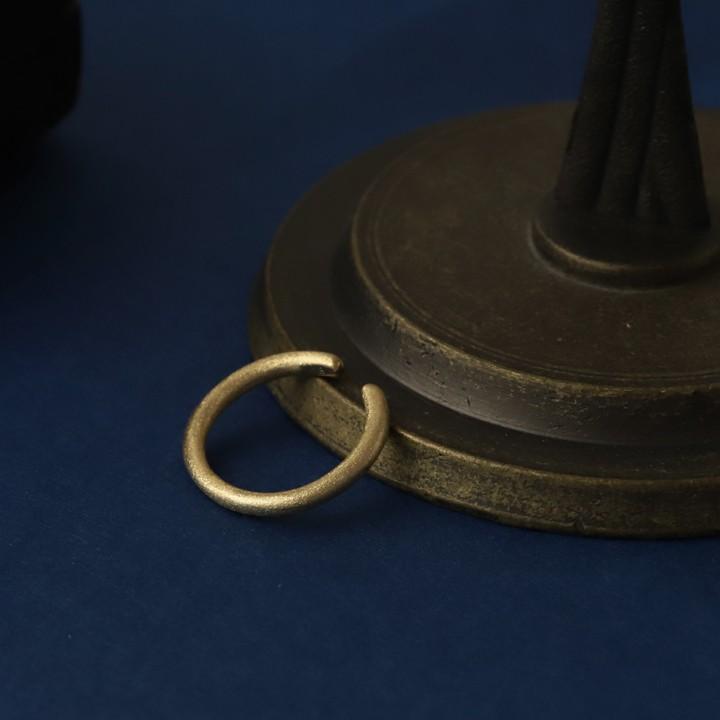 【土日限定2000円OFFクーポン有】 イヤーカフ 18金 イヤカフ k18 18k レディース ノンホール ピアス シルク マット ノンホールピアス 指輪 リング 片耳 | DEVAS | 01