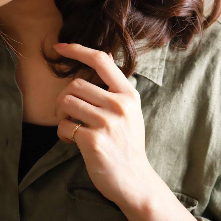 【土日限定2000円OFFクーポン有】 イヤーカフ 18金 イヤカフ k18 18k レディース ノンホール ピアス ブロック ノンホールピアス 指輪 リング 片耳 | DEVAS | 06