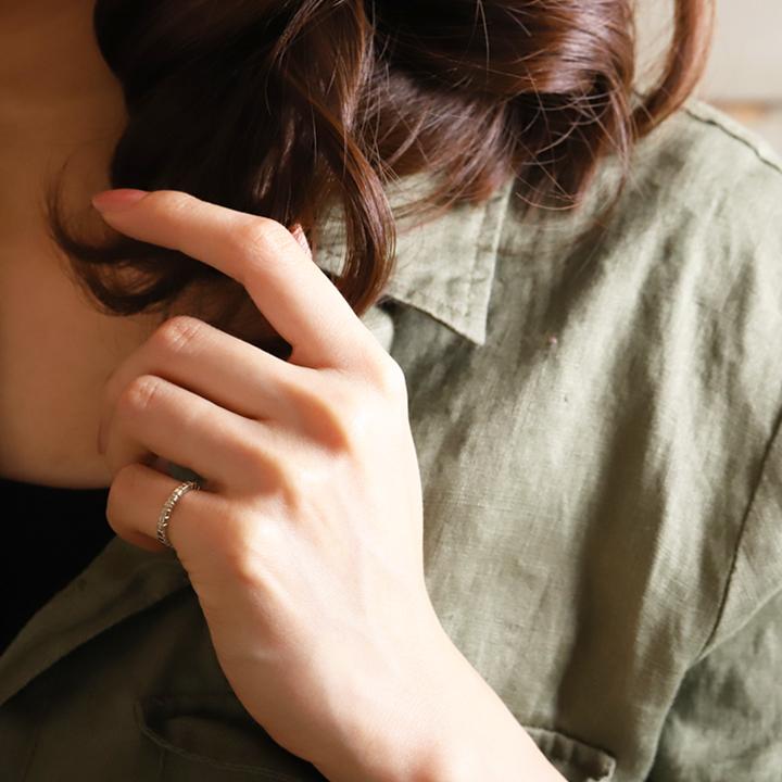 プラチナイヤーカフ プラチナ イヤカフ ブロック ダメージ レディース ノンホール ピアス Pt950 片耳 ノンホールピアス シンプル ゴールド 小さめ つけっぱなし | DEVAS | 07