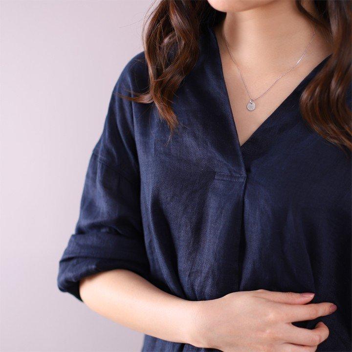 【土日限定3500円OFFクーポン有】 プラチナ ネックレス レディース プラチナネックレス PT950 コイン イニシャル アルファベット ネックレスレディース | DEVAS | 11