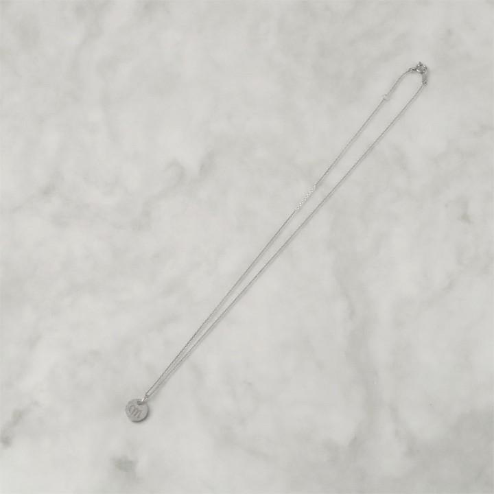 【土日限定3500円OFFクーポン有】 プラチナ ネックレス レディース プラチナネックレス PT950 コイン イニシャル アルファベット ネックレスレディース | DEVAS | 04