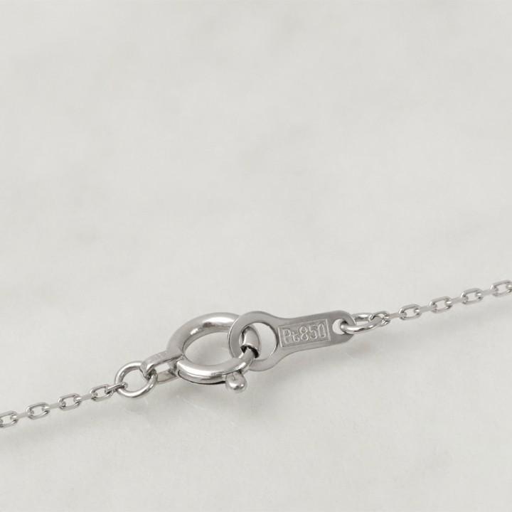 【土日限定3500円OFFクーポン有】 プラチナ ネックレス レディース プラチナネックレス PT950 コイン イニシャル アルファベット ネックレスレディース | DEVAS | 05