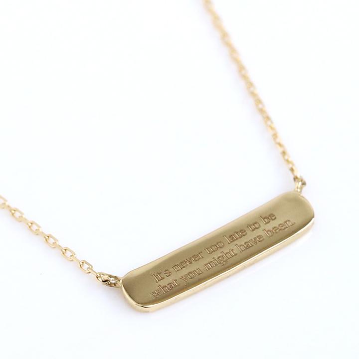 【土日限定5000円OFFクーポン有】 18金ネックレス k18 ネックレス 18金 レディース ピンクゴールド プラチナ 刻印 プレート 18k あずきチェーン 小豆 | DEVAS | 03