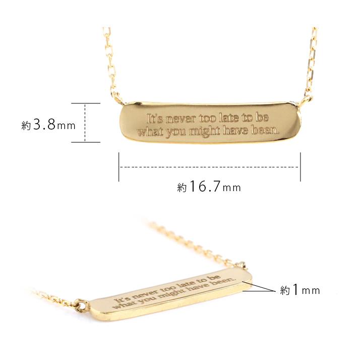 【土日限定5000円OFFクーポン有】 18金ネックレス k18 ネックレス 18金 レディース ピンクゴールド プラチナ 刻印 プレート 18k あずきチェーン 小豆 | DEVAS | 08