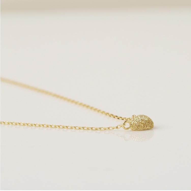【土日限定3500円OFFクーポン有】 18金ネックレス k18 ネックレス 18金 レディース ハート 立体的 スターダスト k18ネックレス 18k あずきチェーン 小豆 | DEVAS | 04
