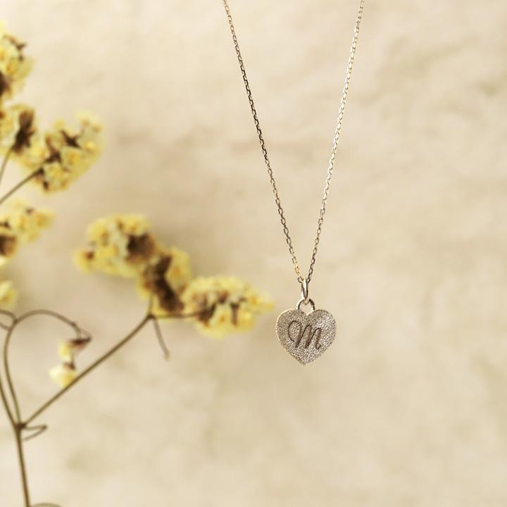 ペンダントトップ プラチナ ネックレス トップ ペンダント レディース PT950 ハート イニシャル プラチナペンダント プラチナネックレストップ | DEVAS | 01