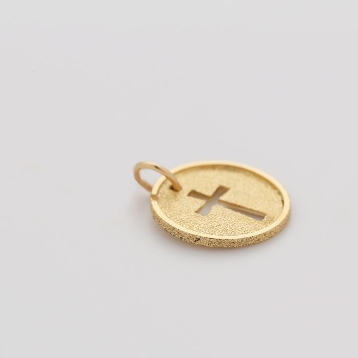 【土日限定3500円OFFクーポン有】 ペンダントトップ 18金 コインペンダント k18 コイン クロス 18金ネックレス レディース 18k ネックレス トップ | DEVAS | 02