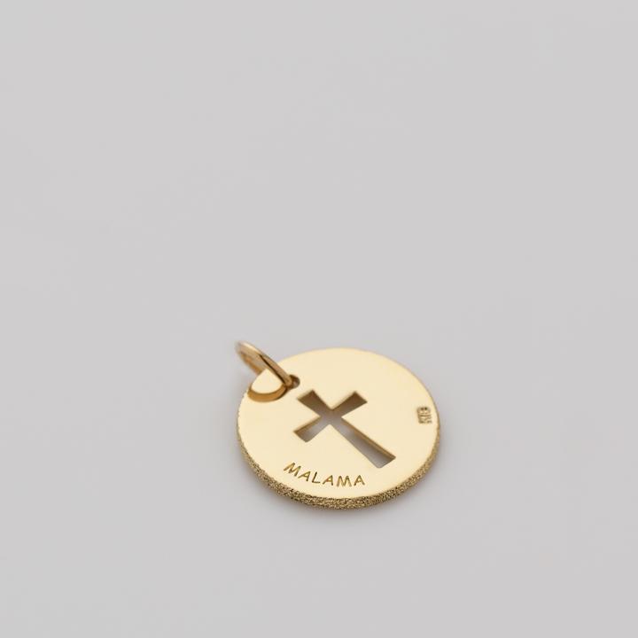 【土日限定3500円OFFクーポン有】 ペンダントトップ 18金 コインペンダント k18 コイン クロス 18金ネックレス レディース 18k ネックレス トップ | DEVAS | 03