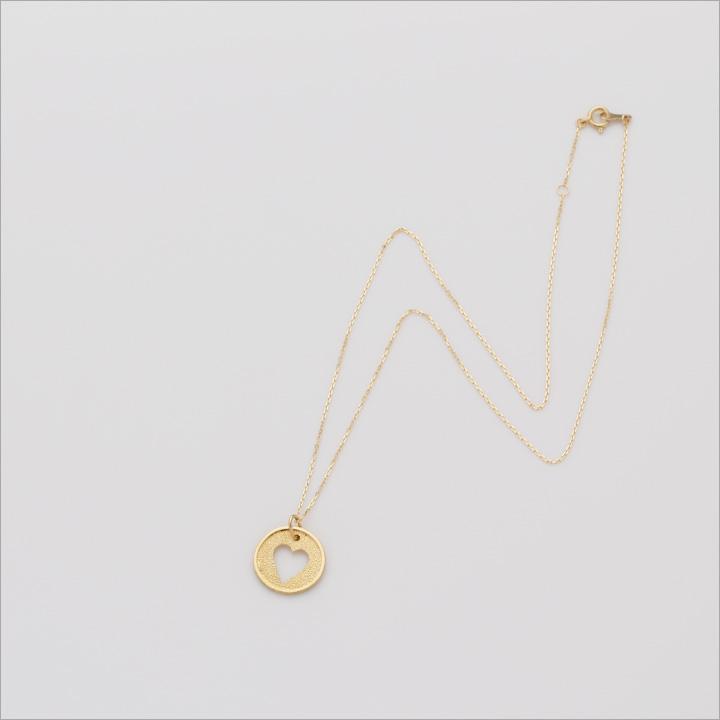 【土日限定3500円OFFクーポン有】 ペンダントトップ 18金 コインペンダント k18 コイン ハート 18金ネックレス レディース 18k ネックレス トップ | DEVAS | 04
