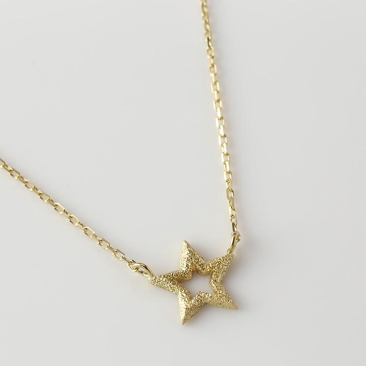 【土日限定2000円OFFクーポン有】 18金ネックレス k18 ネックレス 18金 レディース スター オープンスター 星 ピンクゴールド k18ネックレス 18k | DEVAS | 03