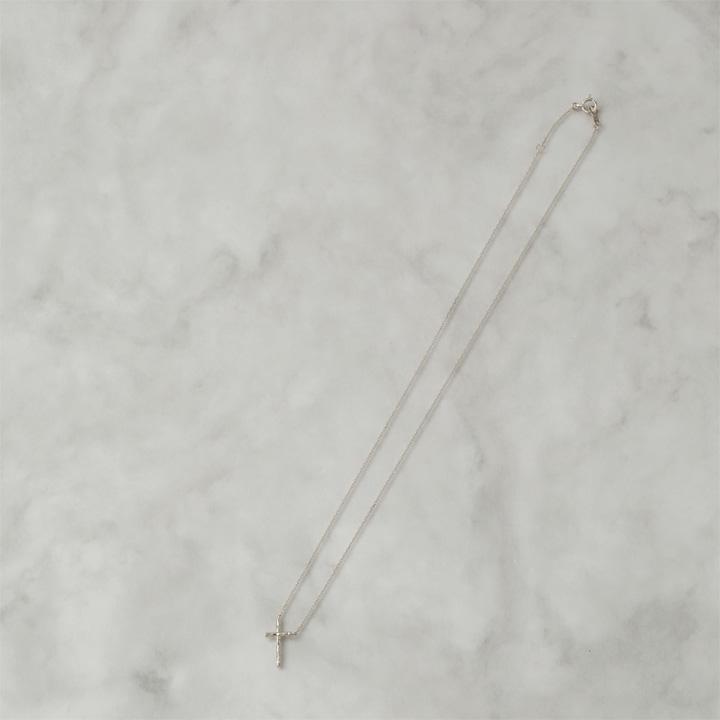 プラチナ ネックレス レディース プラチナネックレス クロス 十字架 クロスネックレス Pt950 Pt850 シンプル 華奢 細い 38cm 39cm 40cm 45cm センチ ネックレス | DEVAS | 04