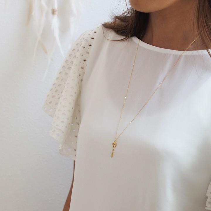 【土日限定5000円OFFクーポン有】 ペンダントトップ 18金 k18 18金ネックレス ペンダント 鍵 キー ハート ダイヤ 18k ネックレス 18金ペンダントトップ | DEVAS | 05