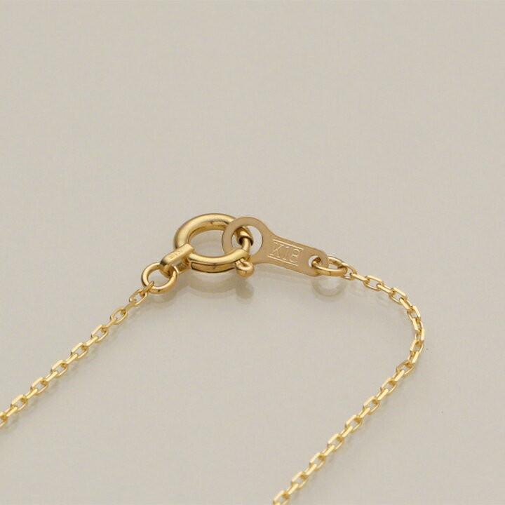 【土日限定3500円OFFクーポン有】 18金ネックレス k18 ネックレス 18金 レディース クロス クロスネックレス ダイヤモンド 18k あずきチェーン 小豆 | DEVAS | 06