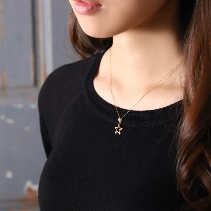 【土日限定2000円OFFクーポン有】 ペンダントトップ 18金 k18 18金ネックレス ペンダント レディース オープン スター 星 18k 18金ペンダントトップ | DEVAS | 07