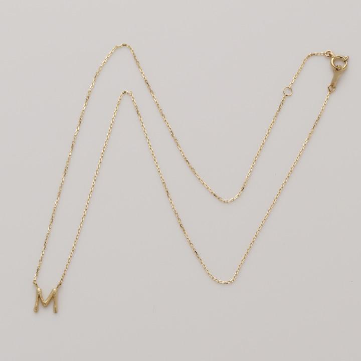 【土日限定2000円OFFクーポン有】 18金ネックレス k18 ネックレス 18金 レディース イニシャル アルファベット シルク 18k あずきチェーン 小豆 | DEVAS | 06