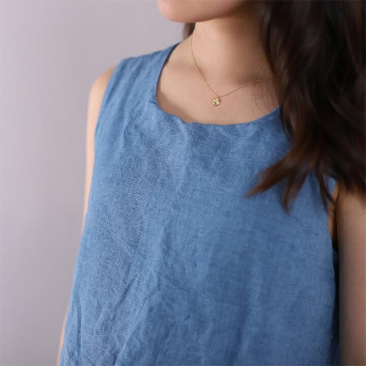 【土日限定3500円OFFクーポン有】 18金ネックレス k18 ネックレス 18金 レディース 貝 貝殻 巻貝 シェル 海 18k あずきチェーン 小豆 k18ネックレス | DEVAS | 07