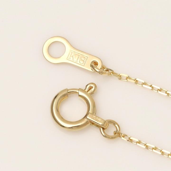 【土日限定2000円OFFクーポン有】 18金ネックレス k18 ネックレス 18金 レディース クロス クロスネックレス ダメージ 18k あずきチェーン 小豆 | DEVAS | 08