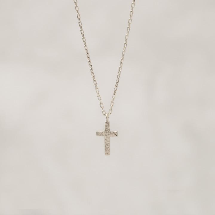 ペンダントトップ プラチナ ネックレス トップ ペンダント レディース Pt950 レディース クロス クロスネックレス ダメージ プラチナペンダント あずきチェーン | DEVAS | 03