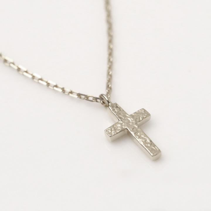 ペンダントトップ プラチナ ネックレス トップ ペンダント レディース Pt950 レディース クロス クロスネックレス ダメージ プラチナペンダント あずきチェーン | DEVAS | 04