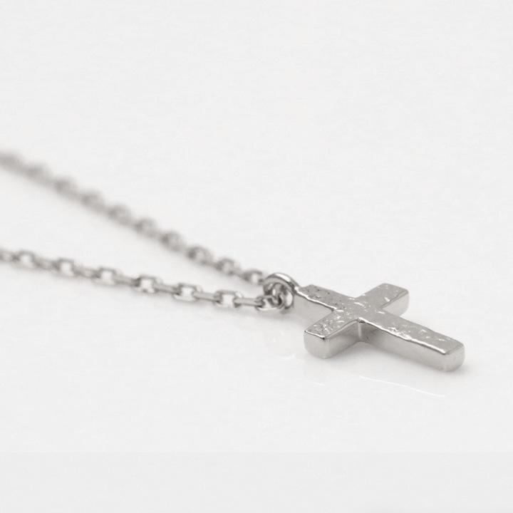 ペンダントトップ プラチナ ネックレス トップ ペンダント レディース Pt950 レディース クロス クロスネックレス ダメージ プラチナペンダント あずきチェーン | DEVAS | 05