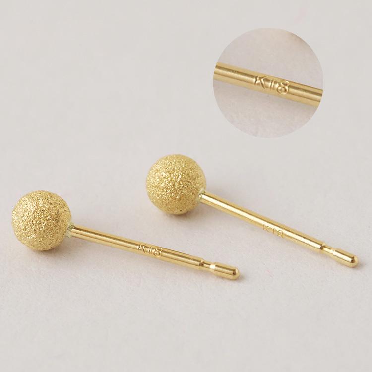 日曜200円OFFクーポン有▼ 18金 ピアス k18 18金ピアス 18k プチボール 丸 シンプル k18ピアス ピンクゴールド レディース ピアス18金 地金 ゴールド 18kピアス | DEVAS | 08