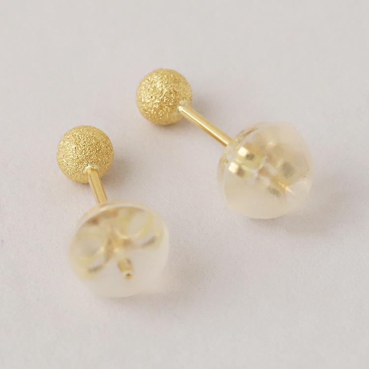 日曜200円OFFクーポン有▼ 18金 ピアス k18 18金ピアス 18k プチボール 丸 シンプル k18ピアス ピンクゴールド レディース ピアス18金 地金 ゴールド 18kピアス | DEVAS | 09