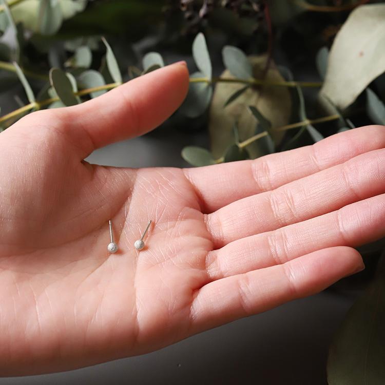 日曜200円OFFクーポン有▼ プラチナピアス ピアス プラチナ レディース 丸玉 ボール プチボール プラチナ900 ピアスプラチナ PT シンプル 地金 小さめ 両耳 片耳 | DEVAS | 06