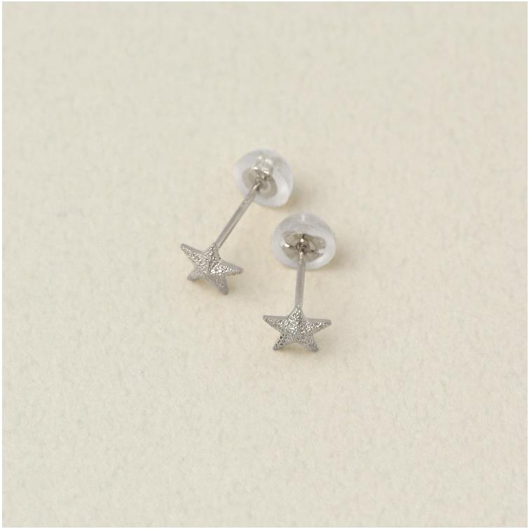 18金 ピアス k18 18金ピアス 18k プチ スター 星 シンプル k18ピアス レディース ピアス18金 地金 ゴールド 18kピアス 小さめ つけっぱなし 両耳 セット | DEVAS | 05