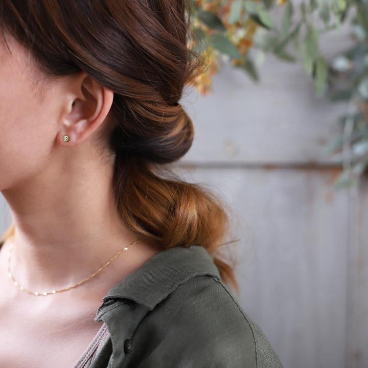 【土日限定3500円OFFクーポン有】 18金 ピアス k18 18金ピアス 18k ダイヤモンド 0.2ct スタッズタイプ レディース 18金 18K 地金 ゴールド 18kピアス | DEVAS | 03