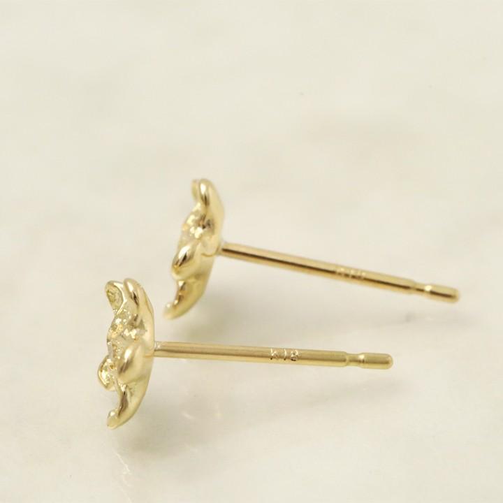 6月土日限定 7%クーポン▼ 18金 ピアス k18 18金ピアス 18k フラワー 花 ダイヤ or ルビー k18ピアス レディース ピアス18金 18kピアス 両耳 | DEVAS | 06