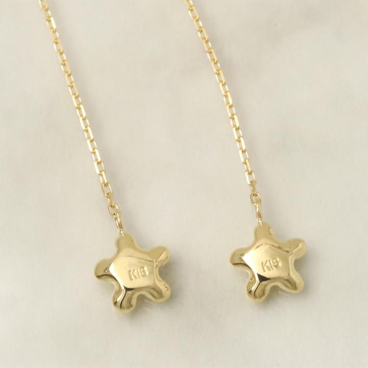 【土日限定2000円OFFクーポン有】 18金 ピアス k18 揺れる アメリカンピアス 18k ダイヤ ルビー 18金ピアス k18ピアス レディース ピアス18金 両耳 | DEVAS | 06