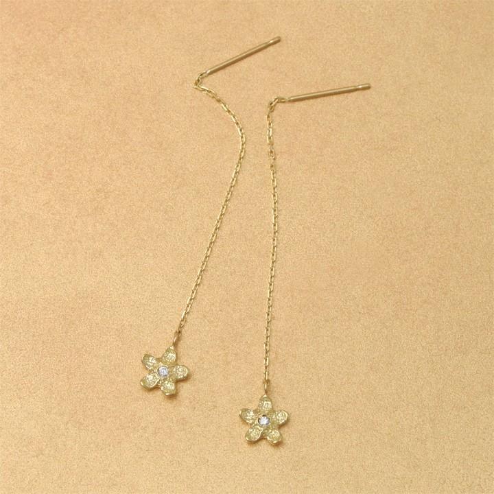 【土日限定2000円OFFクーポン有】 18金 ピアス k18 揺れる アメリカンピアス 18k ダイヤ ルビー 18金ピアス k18ピアス レディース ピアス18金 両耳 | DEVAS | 07