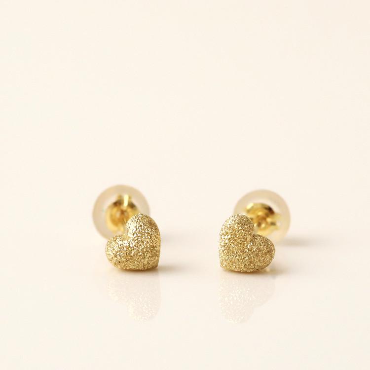 【土日限定2000円OFFクーポン有】 18金 ピアス k18 18金ピアス 18k ハート k18ピアス レディース ピアス18金 18kピアス 小さめ 両耳 セット | DEVAS | 02