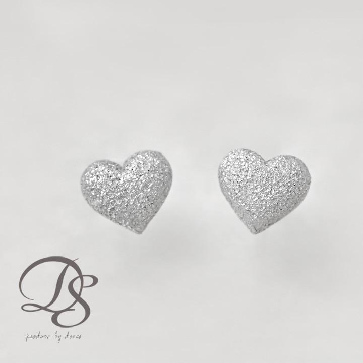 【土日限定2000円OFFクーポン有】 プラチナピアス ピアス プラチナ レディース ぷっくらハート ピアスプラチナ おしゃれ ハート 小さい 両耳 セット | DEVAS