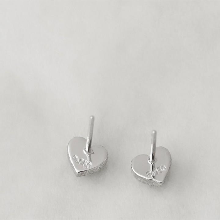 【土日限定2000円OFFクーポン有】 プラチナピアス ピアス プラチナ レディース ぷっくらハート ピアスプラチナ おしゃれ ハート 小さい 両耳 セット | DEVAS | 03