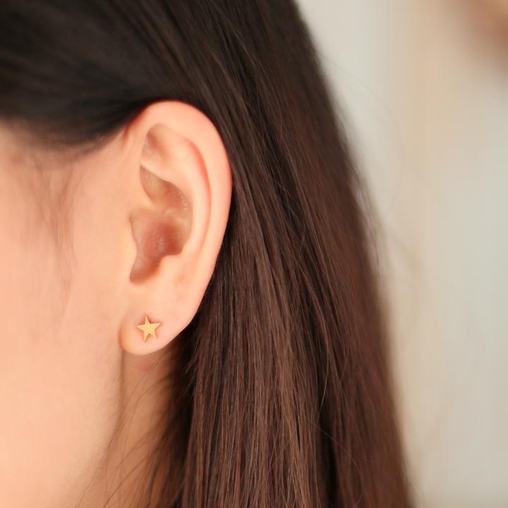 【土日限定2000円OFFクーポン有】 18金 ピアス k18 18金ピアス 18k ハート スター 稲妻 クロス スタッズ k18ピアス レディース ピアス18金 18kピアス | DEVAS | 13