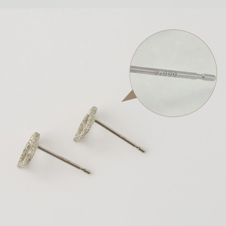 プラチナピアス ピアス プラチナ レディース オープンハート ハート プラチナ950 ピアスプラチナ PT シンプル おしゃれ ハート 地金 小さめ 華奢 両耳 セット | DEVAS | 05